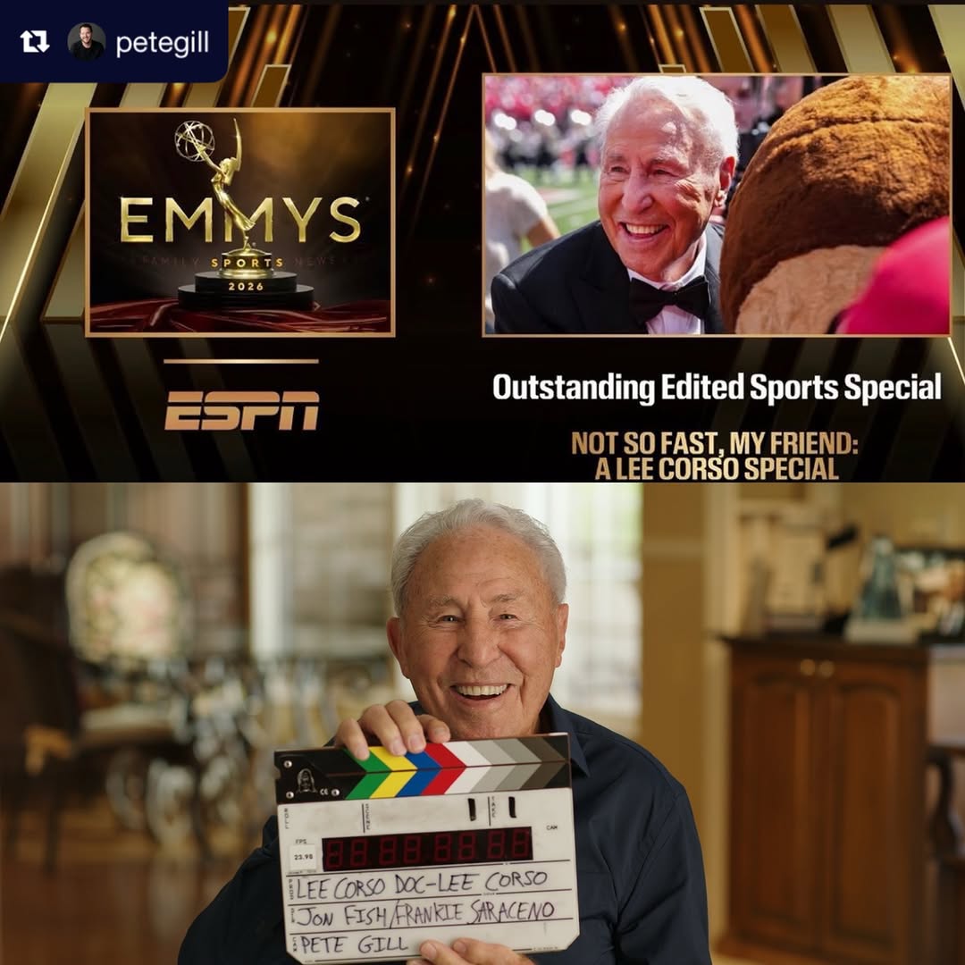 Congratulations @petegill and to all crew and our ESPN fam 🎬❤️  Repost from @pet…