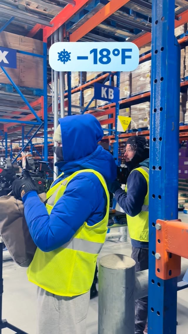 💡🎥🎧🎬❄️ Equipment operating flawlessly in sub zero temps @sounddevices @lectroso…
