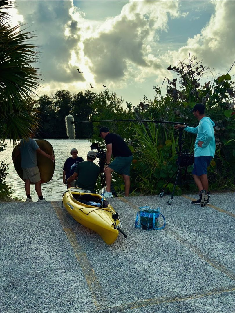 💡🎥🎧🎬🚀 The gang hits the Space Coast! @petegill @swanyswan @_hundredfilms_ #loca…